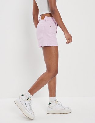 Женские брюки American Eagle AE Stretch Twill Mom Short — фото 5