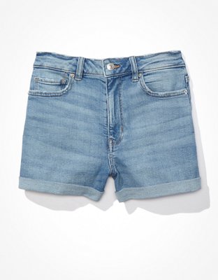 Mother's Day AXXD Womens Jean Shorts,Denim Shorts High-Waisted Jeans Shorts  for Women High Waisted Dressy Sky Blue 10