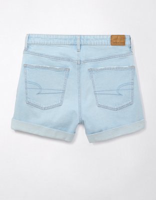 AE Strigid Denim Mom Short