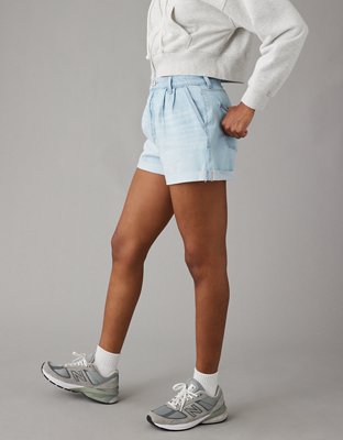 AE Strigid Denim Mom Short