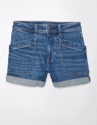Short de maman en denim extensible AE