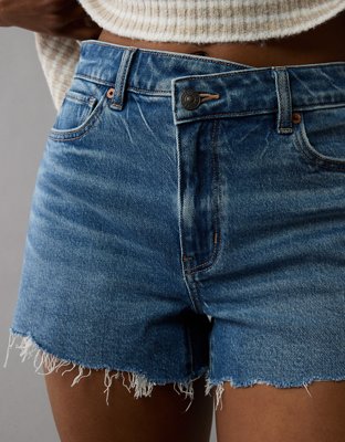 AE Stretch Crossover Denim Mom Short