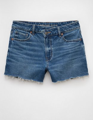 AE Stretch Crossover Denim Mom Short
