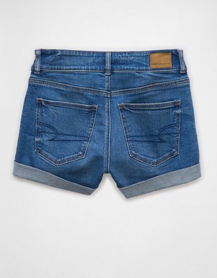 Short pour maman en denim extensible et rigide AE