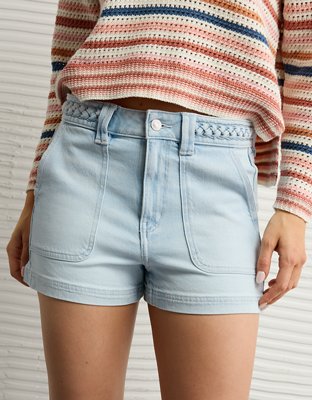 AE Stretch Denim Mom Short
