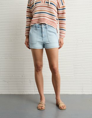 AE Stretch Denim Mom Short