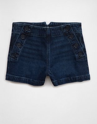 AE Stretch Denim Mom Short