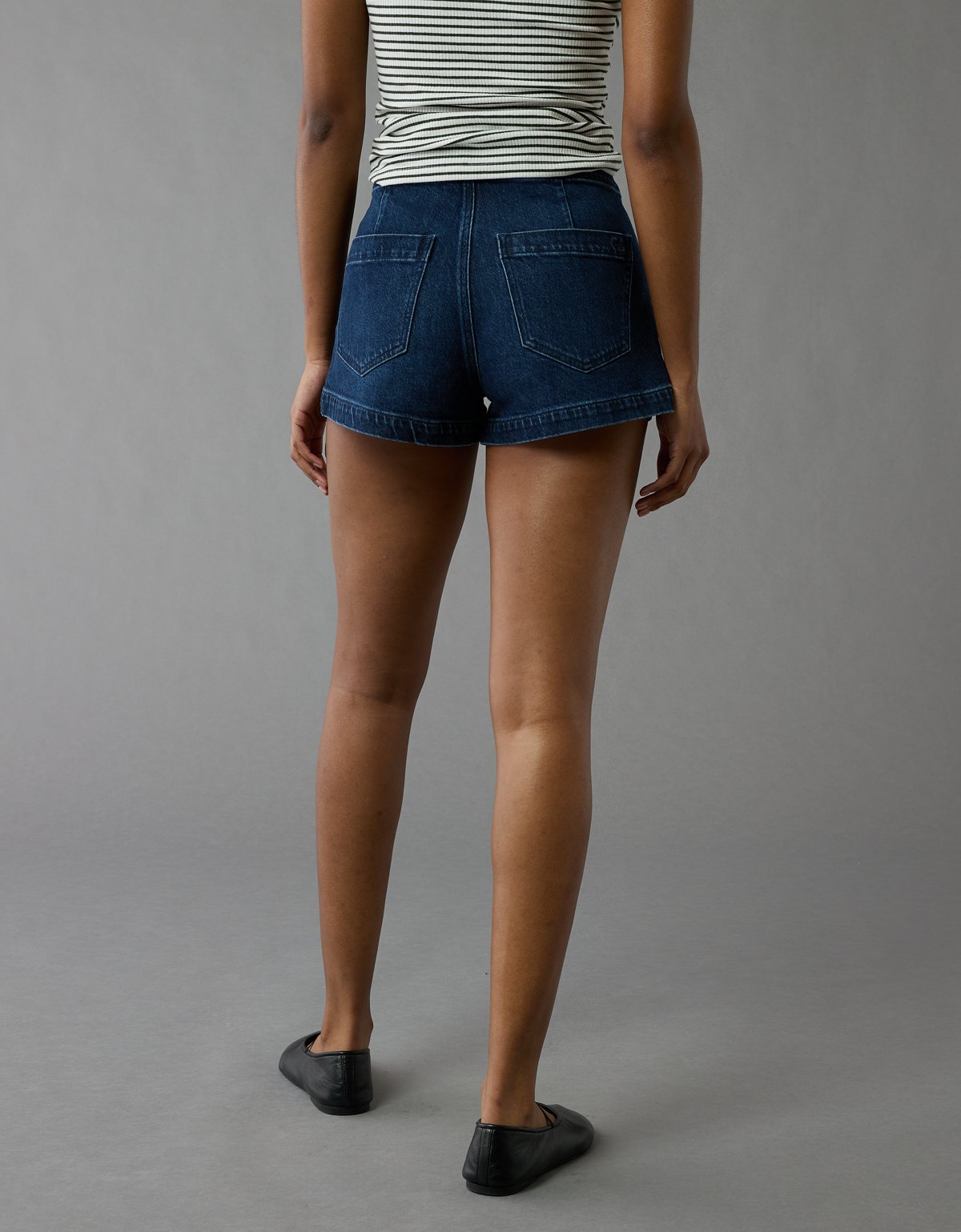 AE Stretch Denim Mom Short - image 2
