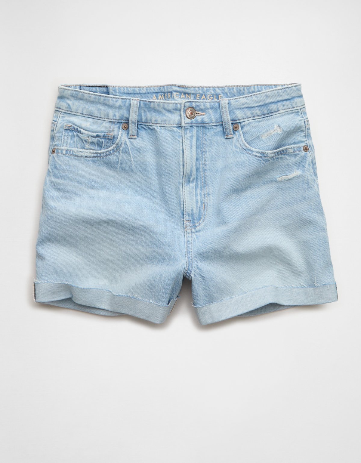AE Strigid Super High-Waisted Mom Short - image 3