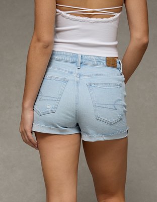 AE Strigid Super High-Waisted Mom Short