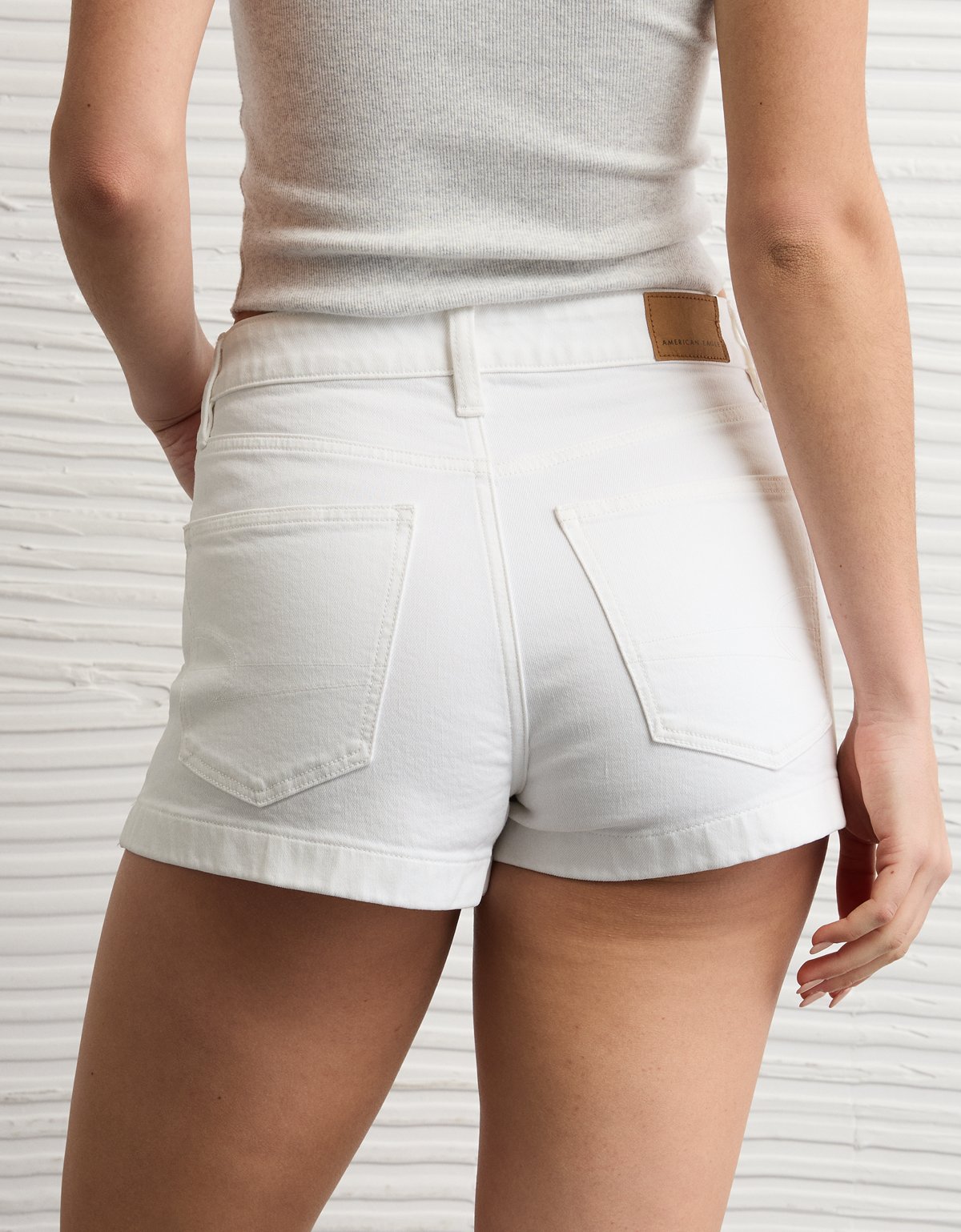 AE Stretch Denim Mom Short - image 2