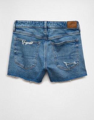 AE Strigid Super High-Waisted Mom Short