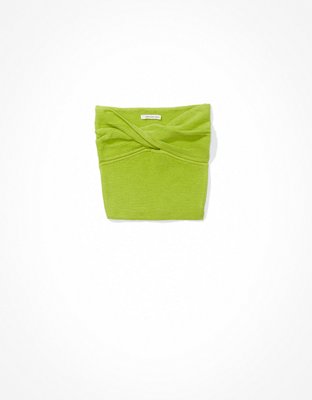 Женские свитеры American Eagle AE Cropped Sweater Knit Twist Tube Top — фото 3