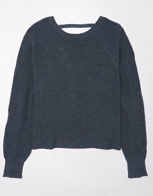 American eagle open back sweater sale