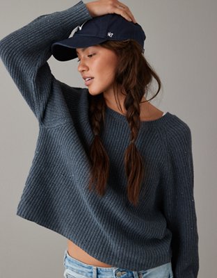 Aerie twist shop back sweater