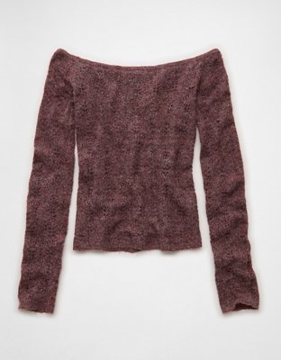 AE Off-The-Shoulder Sweater 