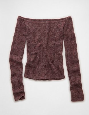 AE Off-The-Shoulder Sweater 