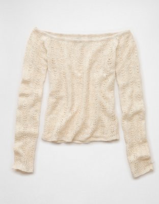 AE Off-The-Shoulder Sweater 