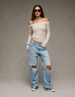 AE Off-The-Shoulder Sweater