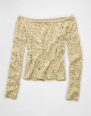 AE Off-The-Shoulder Sweater 