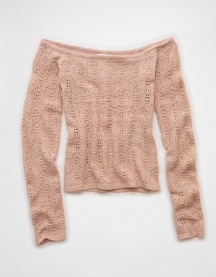 AE Off-The-Shoulder Sweater 