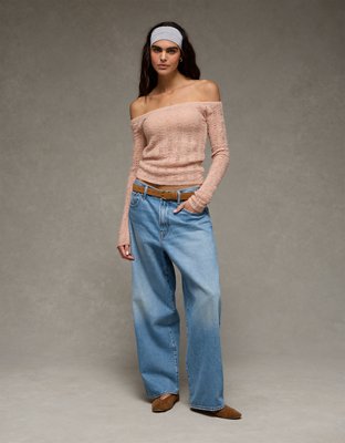 AE Off-The-Shoulder Sweater 