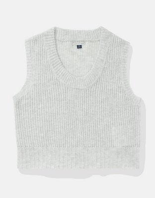 AE Whoa So Soft Chaleco con Cuello Bajo