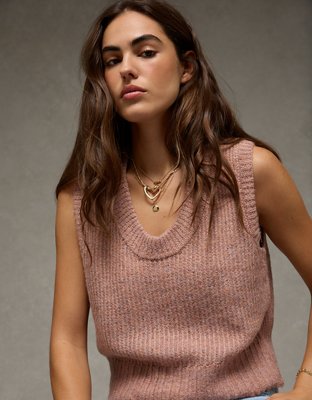 AE Whoa So Soft Scoop Neck Vest