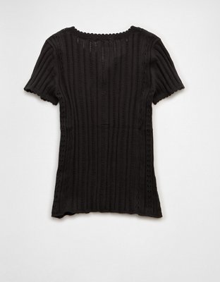 AE Henley Sweater T-Shirt