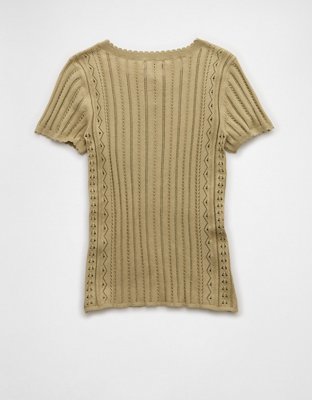 AE Henley Sweater T-Shirt