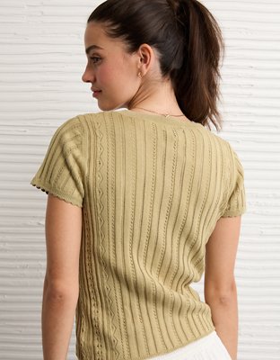 AE Henley Sweater T-Shirt