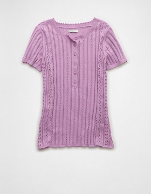 AE Henley Sweater T-Shirt