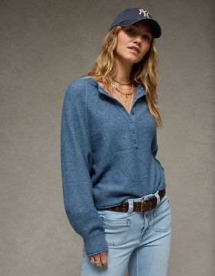 AE Whoa So Soft Henley T-Shirt
