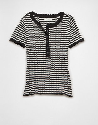 AE Henley Sweater T-Shirt
