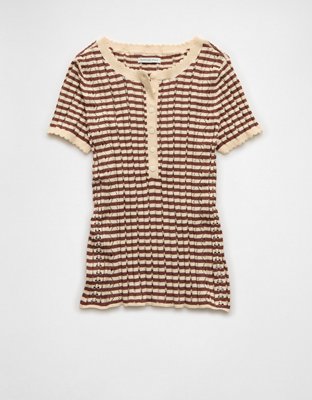 AE Henley Sweater T-Shirt