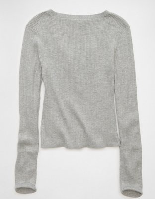 AE Lace-Up Sweater