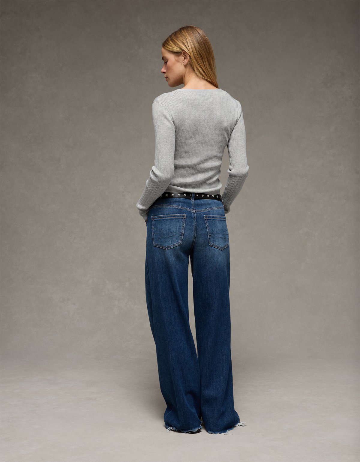 AE Lace-Up Sweater - image 2