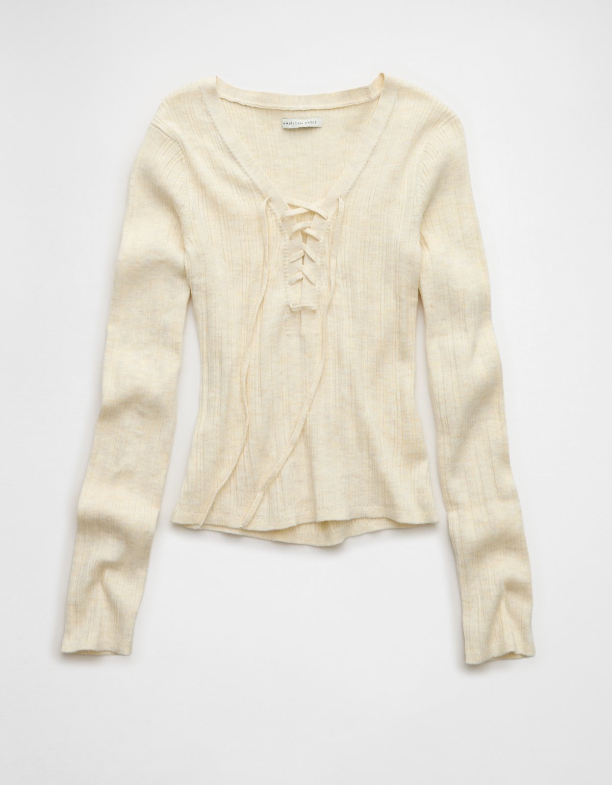 AE Lace-Up Sweater - image 4