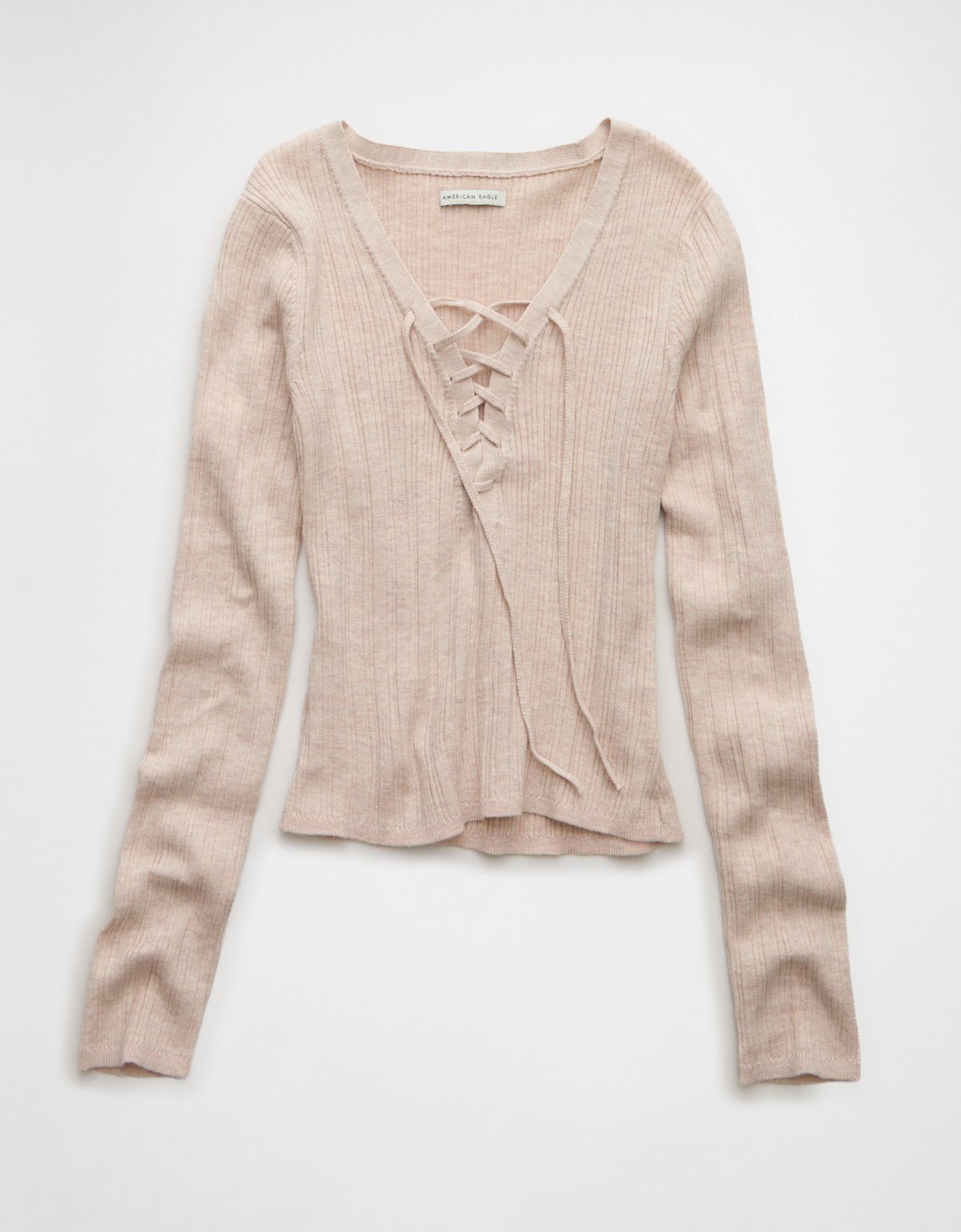 AE Lace-Up Sweater - image 3
