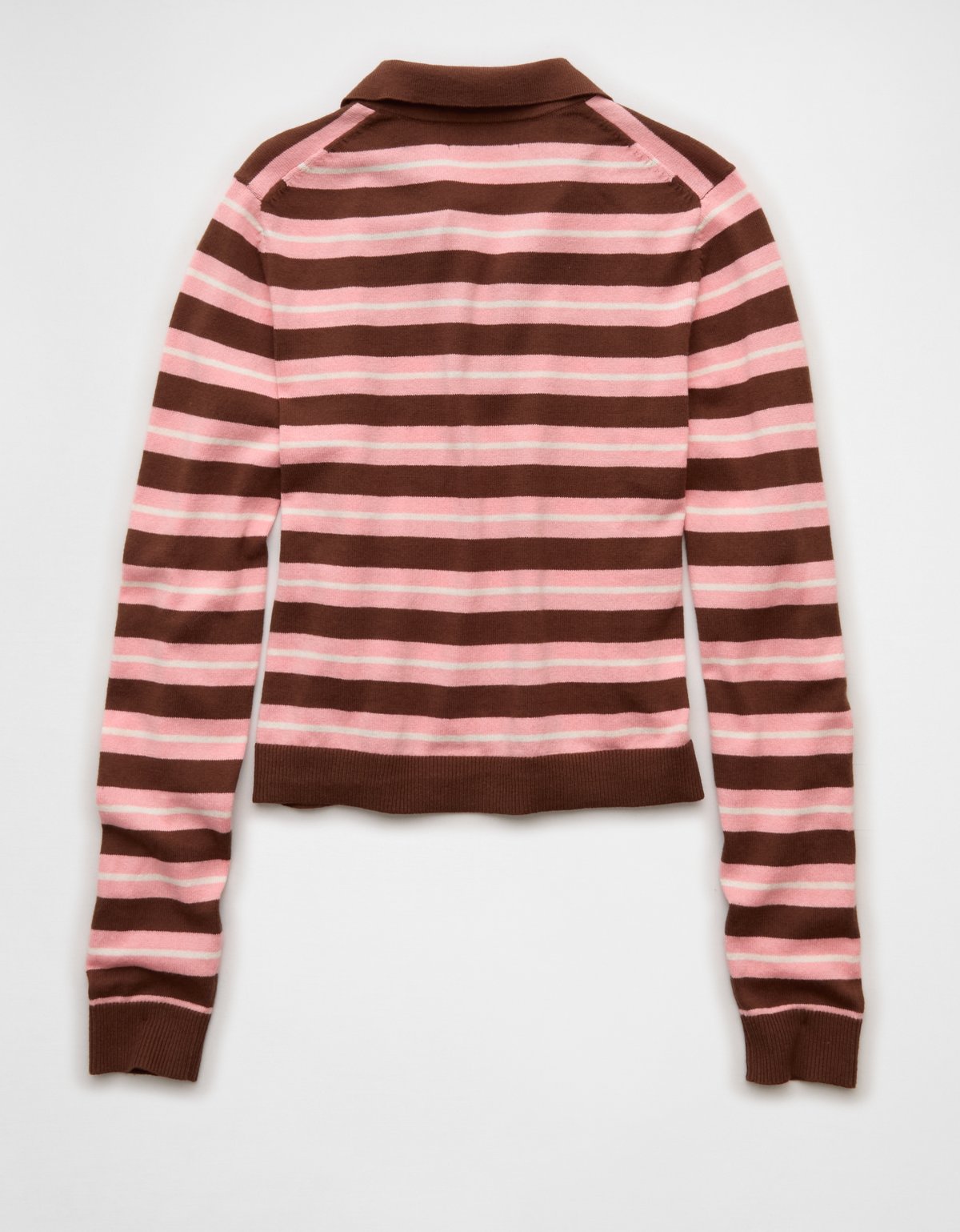 AE Cropped Polo Sweater - image 4