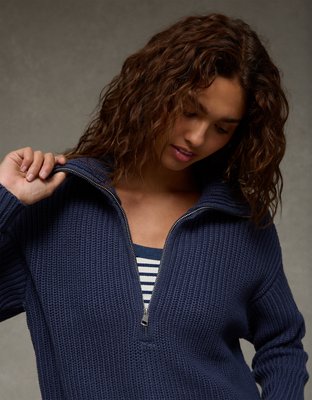 AE Half-Zip Pullover Sweater