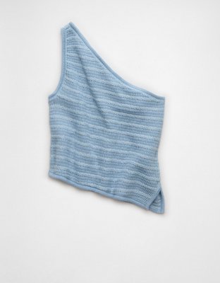 AE One-Shoulder Sweater Tank Top