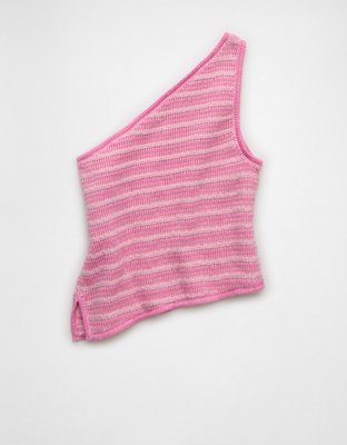 AE One-Shoulder Sweater Tank Top