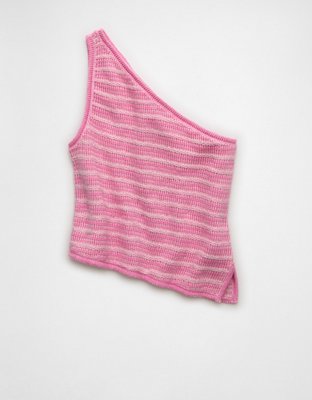 AE One-Shoulder Sweater Tank Top