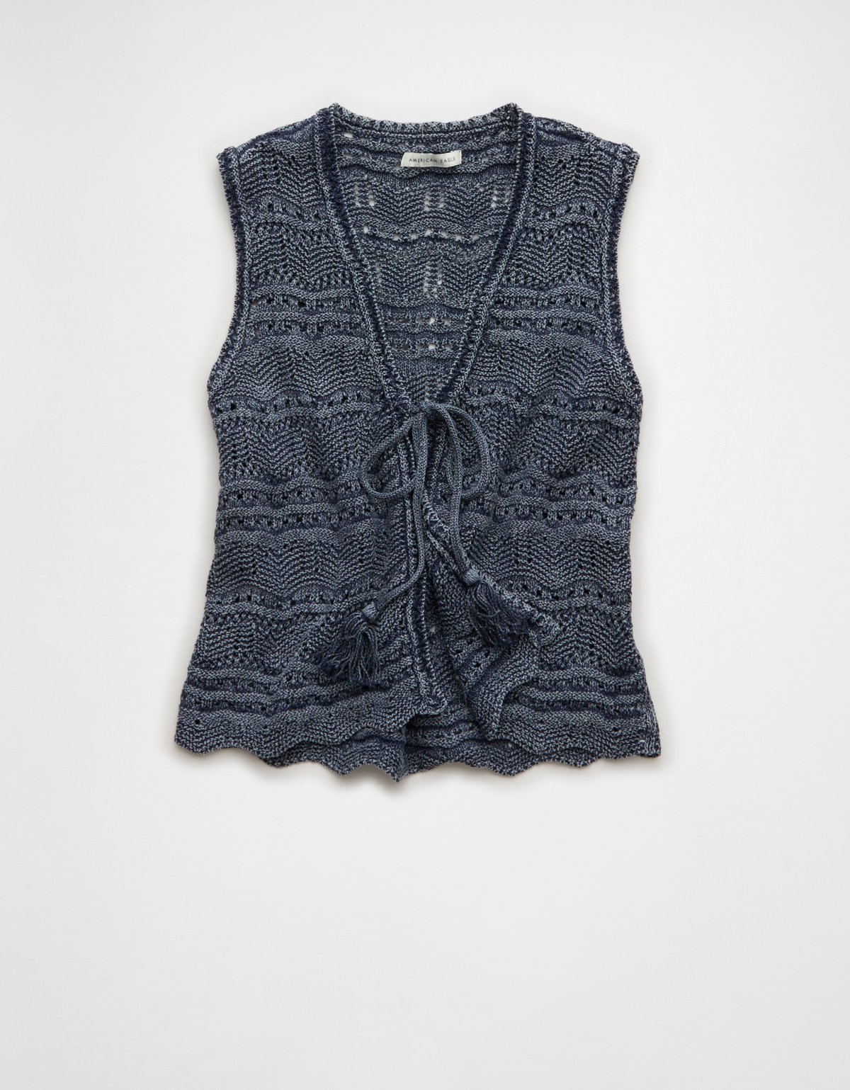 AE Tie-Front Sweater Vest - image 3