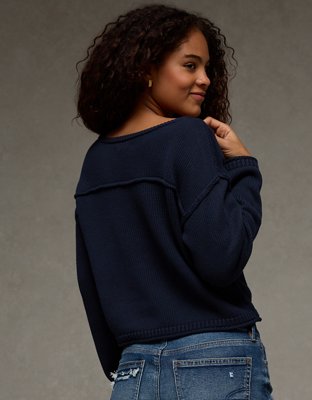 AE American Flag Graphic Sweater