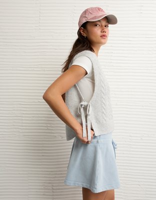 AE Whoa So Soft Side-Tie Vest