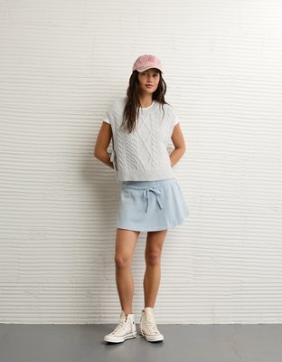 AE Whoa So Soft Side-Tie Vest