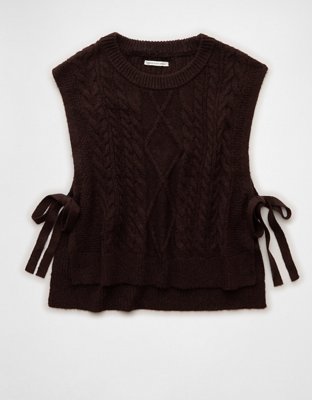 AE Whoa So Soft Side-Tie Vest
