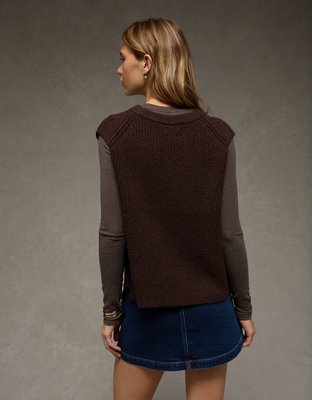 AE Whoa So Soft Side-Tie Vest